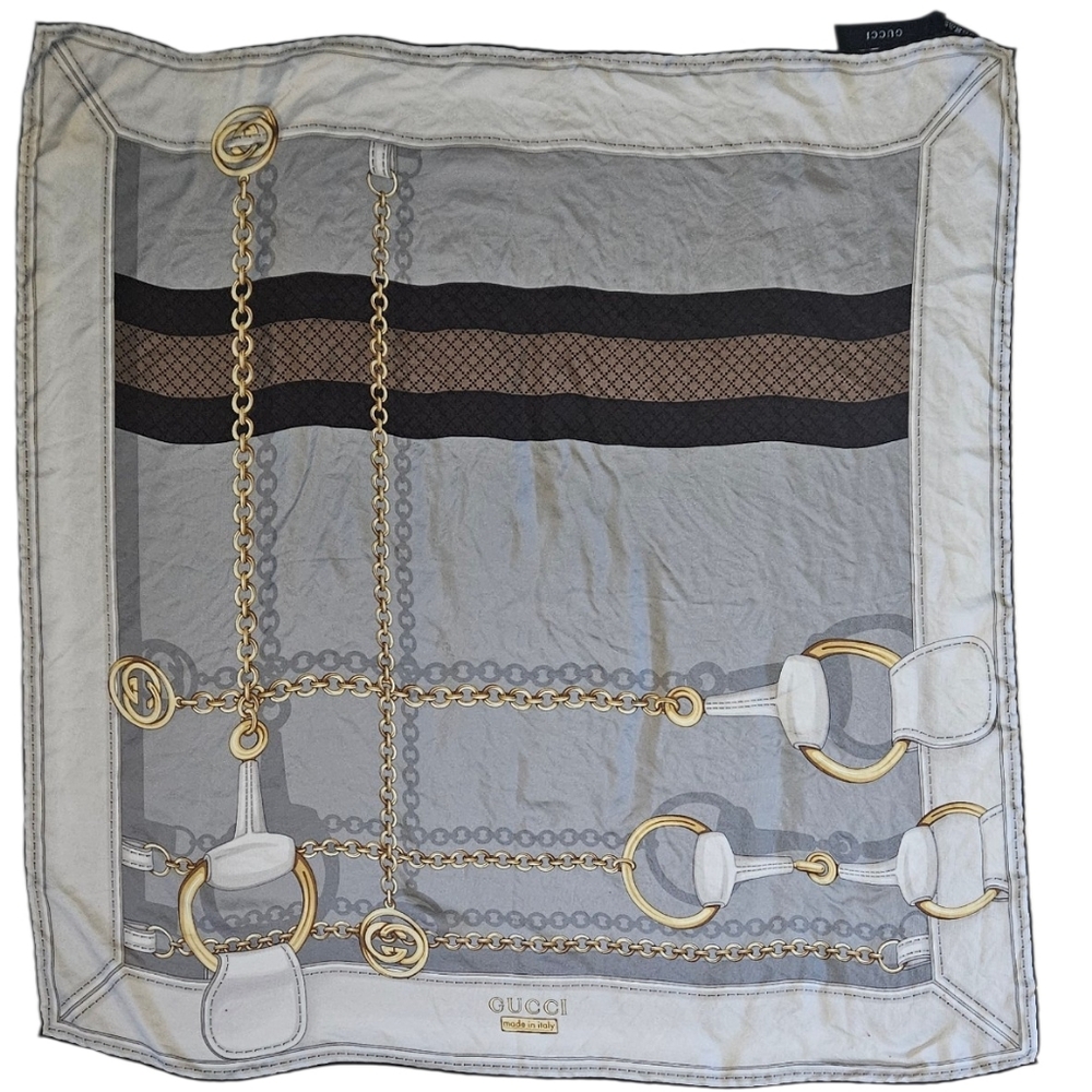 Gucci Silk Scarf - Picture 3 of 10